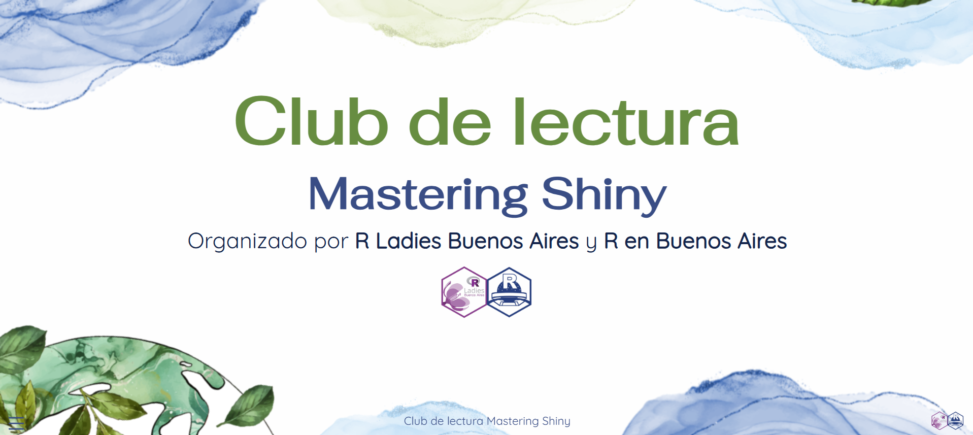 Club de lectura Mastering Shiny Club de lectura Mastering Shiny