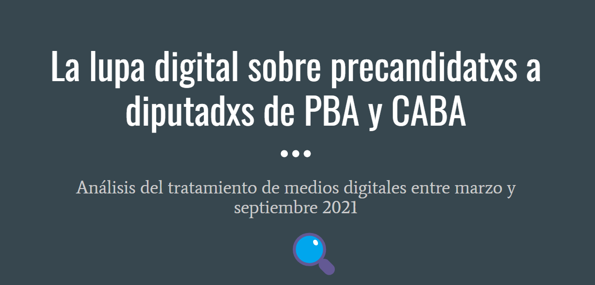 XV Congreso Nacional de Ciencia Política - SAAP: La lupa digital XV Congreso Nacional de Ciencia Política - SAAP: La lupa digital